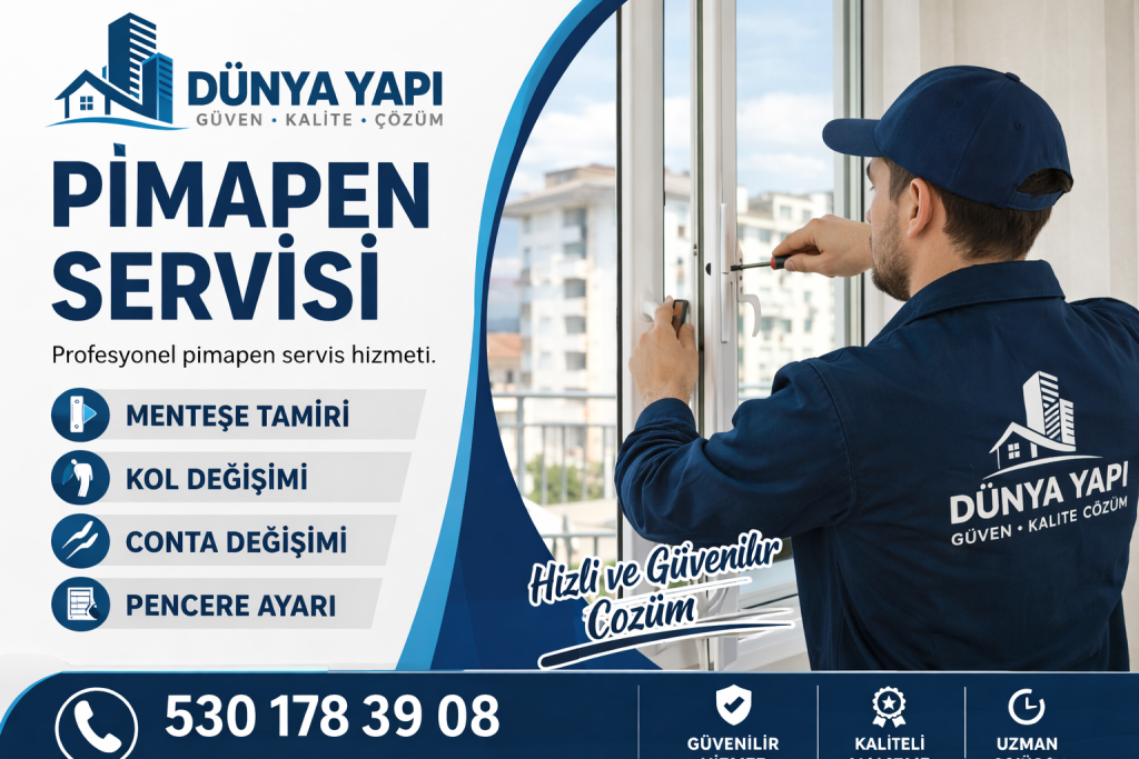 Pimapen Servisi | Pencere, Kapı Tamiri ve Bakım